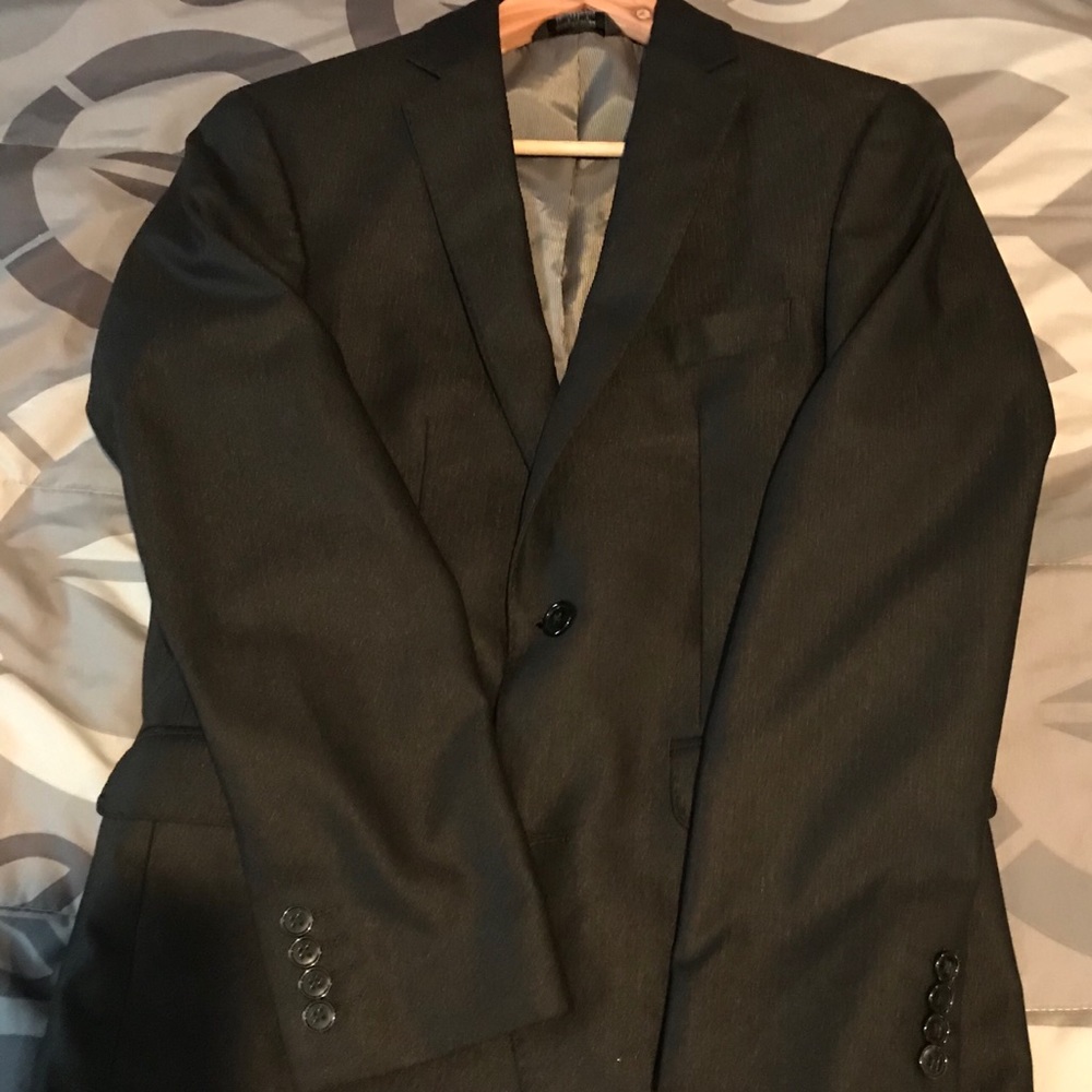 Sharp men’s black suit coat size 38